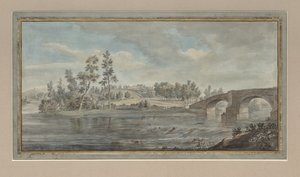 Ponte Ouze, Armathwaite, c.1770-80 da Lady Mary Lowther